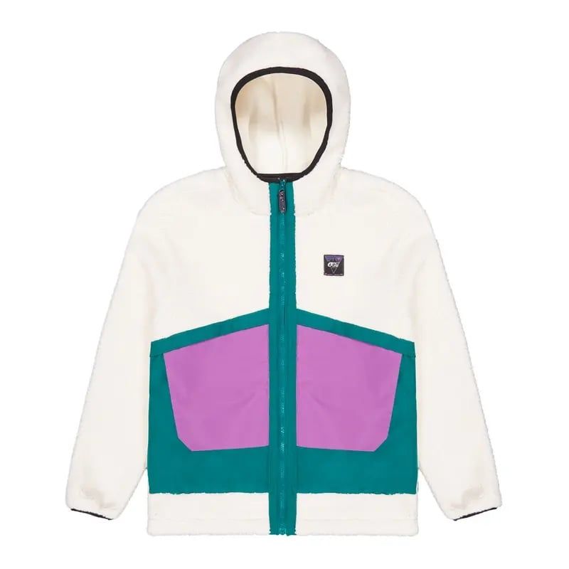 Forro polar Picture PMBTON ZIP HOODIE (B Tofu Deep Water)