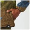 HAFDALS ZIP FLEECE A Cloudy Landsc Sherpa M