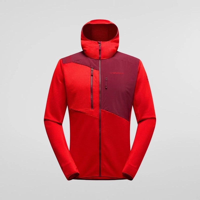 Chaqueta de forro La Sportiva Lucendro Thermal (Mountain RedRedwood) Hombre