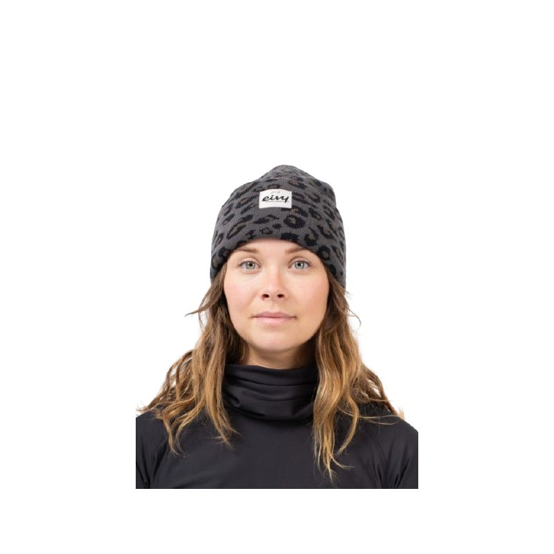 Mütze Eivy Watcher Beanie (Black Leopard) Damen
