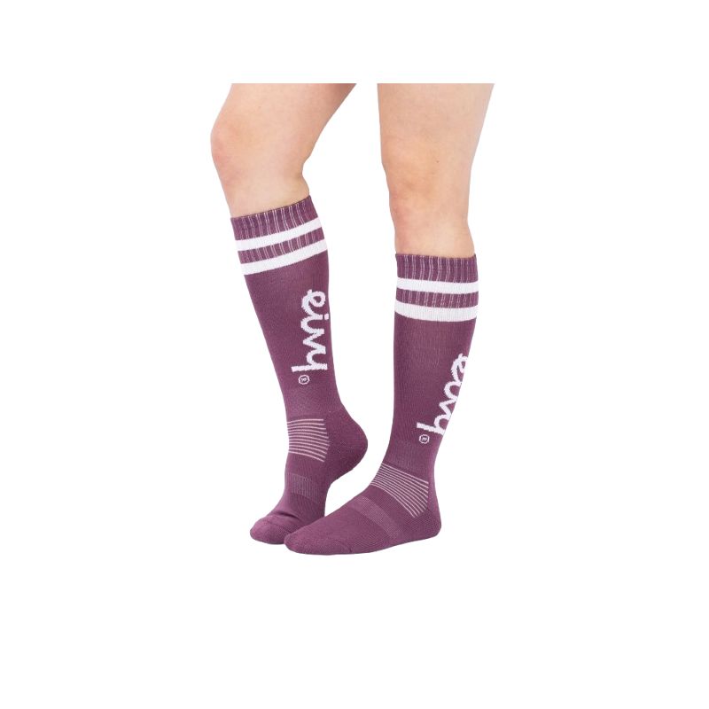 Skisokken Eivy 26 Cheerleader Wool Socks (Pinkgundy) Dames