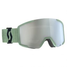 Skimaske Scott Shield (soft green/black - AMP white chrome S2) Kat.2
