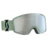 Mascarilla de esquí Scott Shield (verde suave/negro - AMP cromo blanco S2) Cat.2