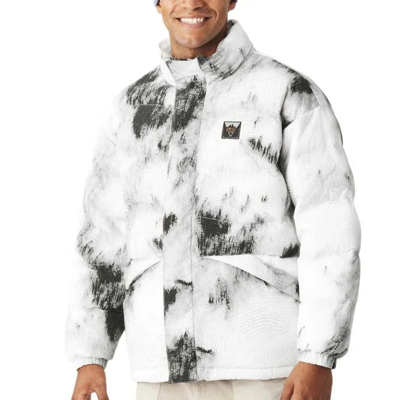 Giacca Picture BLAZE JKT (A Snowy Pine Print) uomo