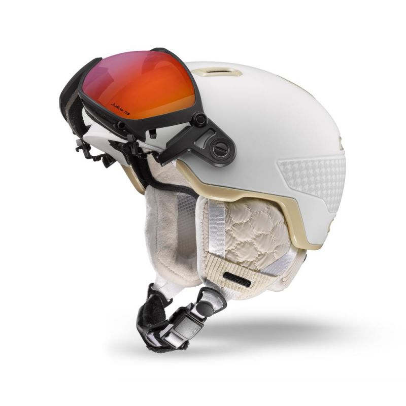 Skihjelm med visir Julbo GLOBE EVO MIPS (Hvid)