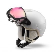 Skhelm met vizier Julbo Globe Evo (Beige- REACTIV 1-3 High Contrast)