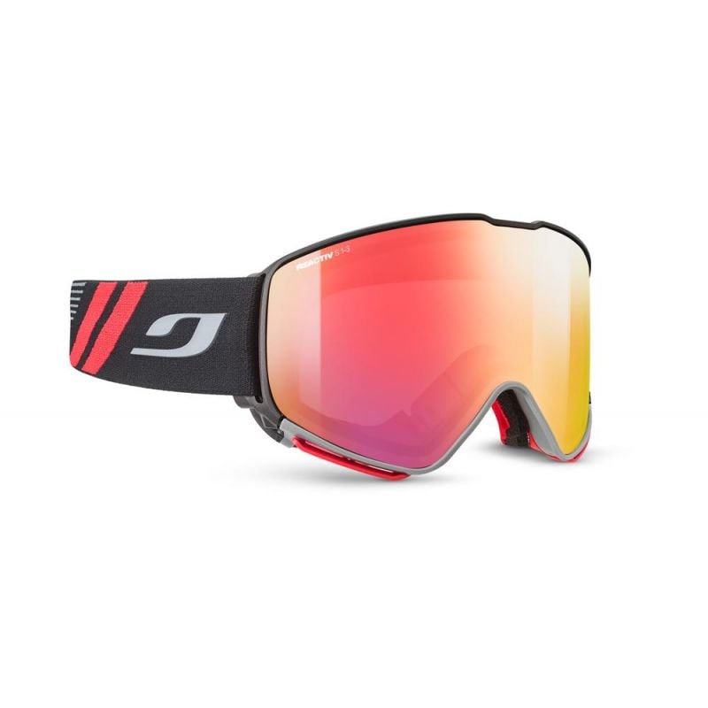Skibriller Julbo QUICKSHIFT OTG (Sort-Rød REACTIV 1-3 High Contrast)