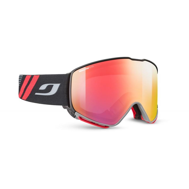 Skibriller Julbo QUICKSHIFT OTG (Svart-Rød REACTIV 1-3 Høy Kontrast)