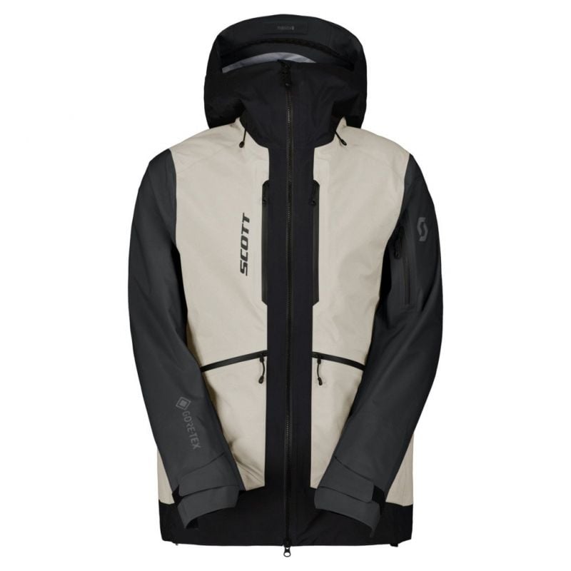 Skijas Scott Vertic GTX 3L (zwart/stof wit)