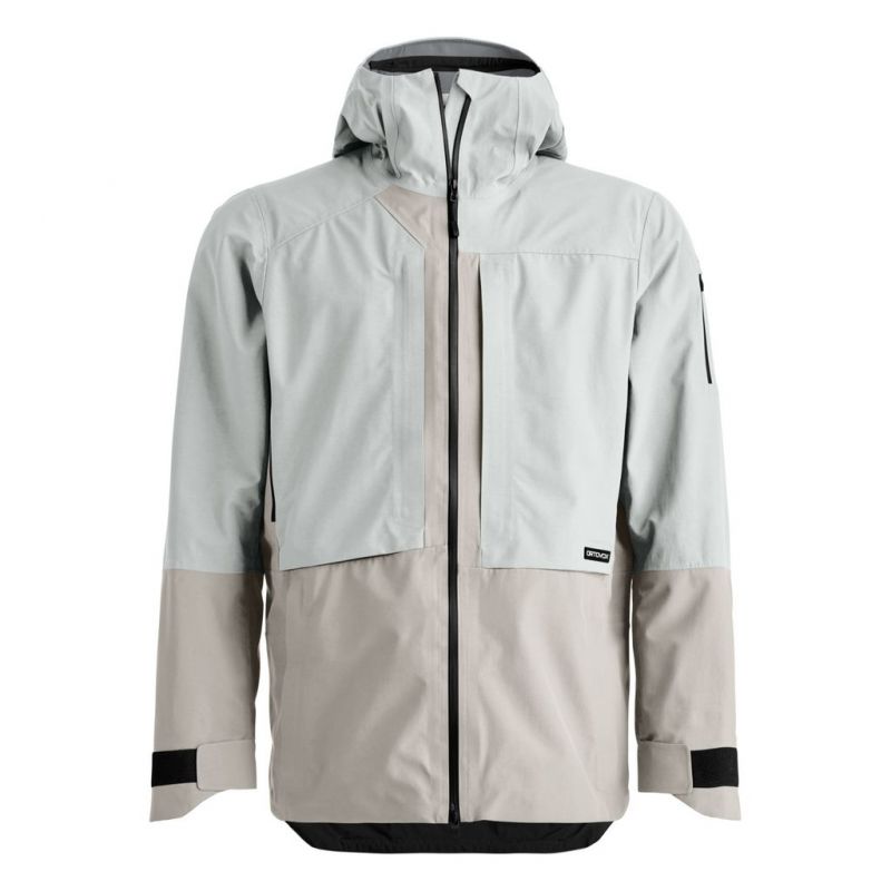 Jakke Ortovox RAVINE PLUS 3L JACKET M (grå is) Herre