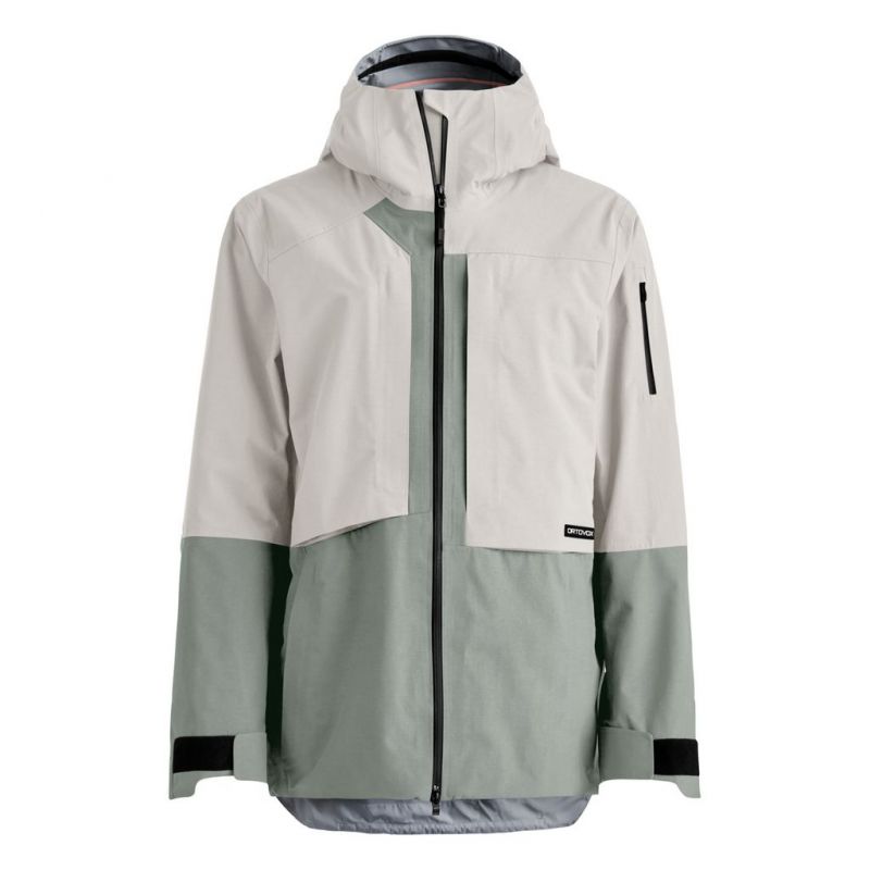 Veste ORTOVOX RAVINE PLUS 3L JACKET W (white tea) Femme