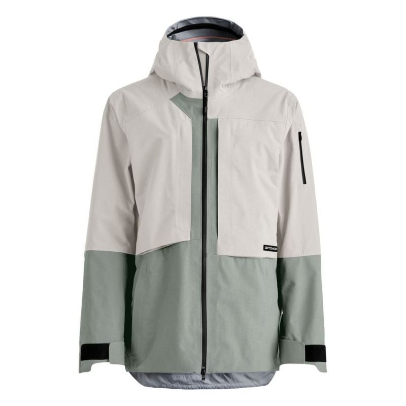 Jacke Ortovox RAVINE PLUS 3L JACKET W (white tea) Damen
