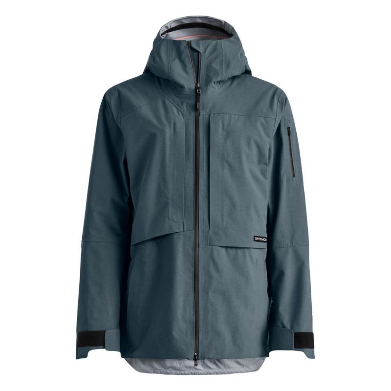 Jakke Ortovox RAVINE PLUS 3L JACKET W (mørk arktisk grå) Dame