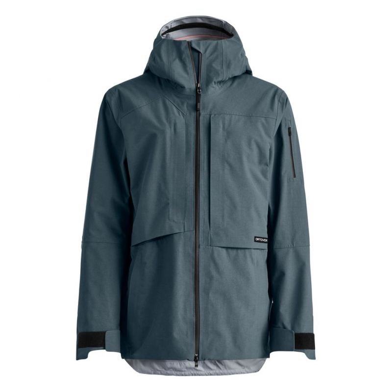 Takki Ortovox RAVINE PLUS 3L JACKET W (tumman arktinen harmaa) Naisille