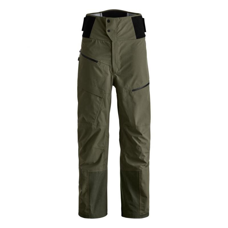 Pantalon de ski ORTOVOX RAVINE PLUS 3L PANTS M (dark wild herbs) Homme
