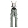 RAVINE PLUS 3L BIB PANTS W groen salie