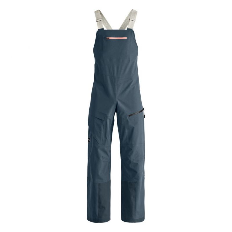 Skibukser Ortovox RAVINE PLUS 3L BIB PANTS W (dark arctic grey) dame