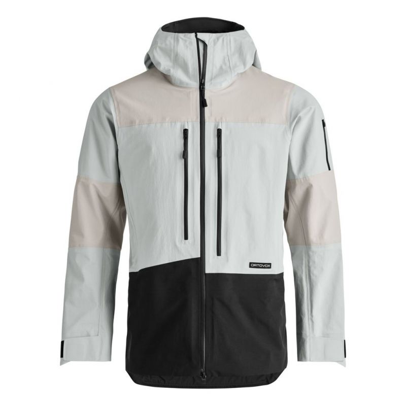 Freeride Jacket Ortovox RAVINE FREE 3L JACKET M (grey ice) Men