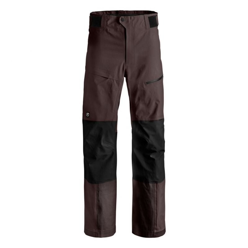 Freeride Pants Ortovox RAVINE FREE 3L PANTS M (dark chestnut) Men