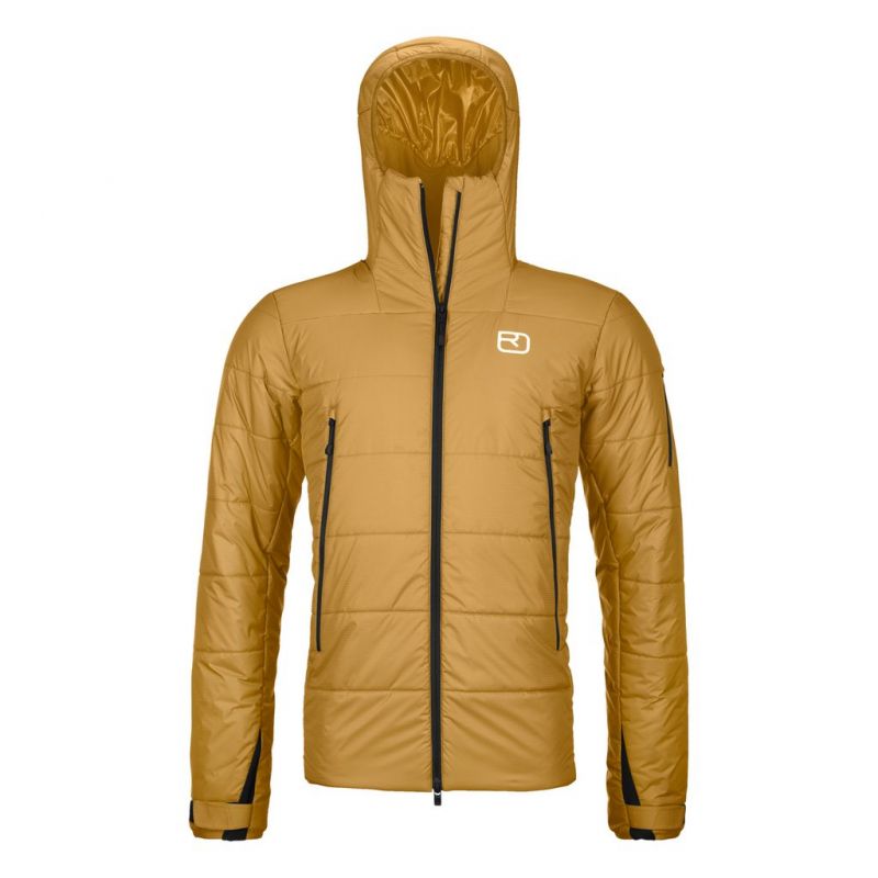Jakke Ortovox SWISSWOOL ZINAL JACKET M (wild cumin) herre