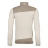 FLEECE LIGHT JACKET W white chalk