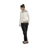 CHAQUETA LIGERA DE FORRO POLAR W blanco tiza