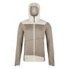 Fleece Ortovox FLEECE LIGHT HOODY W (grey sand) Women