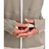 FLEECE LIGHT HOODY W gris arena