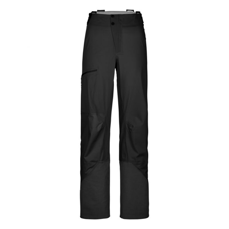 Pantalones de alpinismo Ortovox 3L ORTLER PANTS W (black raven) Mujer