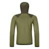 Fleece til mænd Ortovox FLEECE GRID HOODY M (vilde urter)