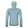 Polar para hombre Ortovox FLEECE GRID HOODY M (glacier grey)