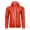 GIACCA SWISSWOOL PIZ BOÈ W arancione tramonto