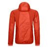 SWISSWOOL PIZ BOÈ JACKET W sunset orange