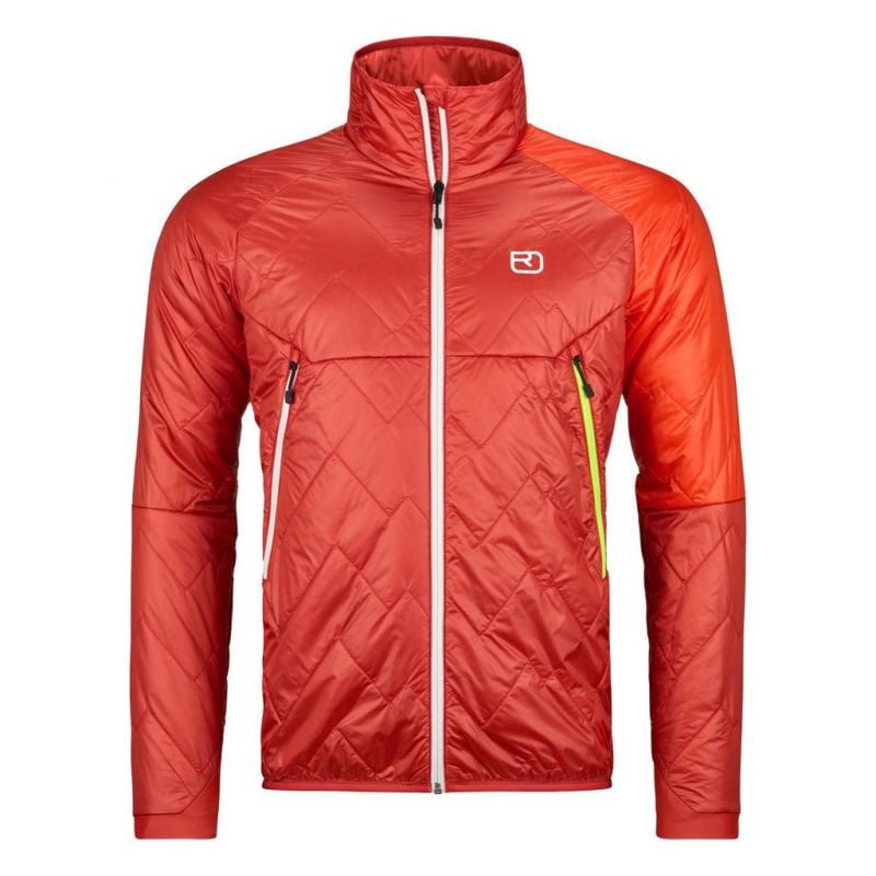 Jacke Ortovox SWISSWOOL PIZ VIAL JACKET M (cengia rossa) Herren