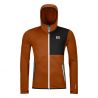 Fleece Ortovox Fleece Hoody (bristle brown) heren