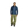 FLEECE HOODY M bristle brown