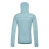 FLEECE HOODY W glacier grey
