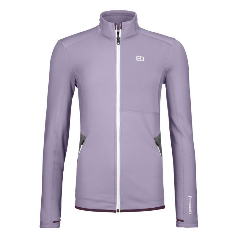 Veste polaire ORTOVOX FLEECE JACKET W (lush lavender) femme