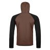 FLEECE GP CLASSIC KNIT HOODY M donker kastanje