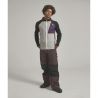 FLEECE GP CLASSIC KNIT HOODY M dunkel kastanienbraun