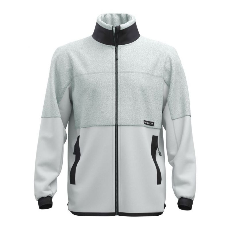 Polaire Ortovox FLEECE TEDDY JACKET M (grigio ghiaccio) uomo