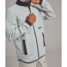 CHAQUETA DE FORRO POLAR TEDDY M gris hielo