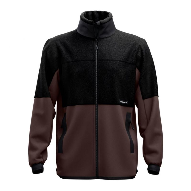 Polaire ORTOVOX FLEECE TEDDY JACKET M (black raven) homme