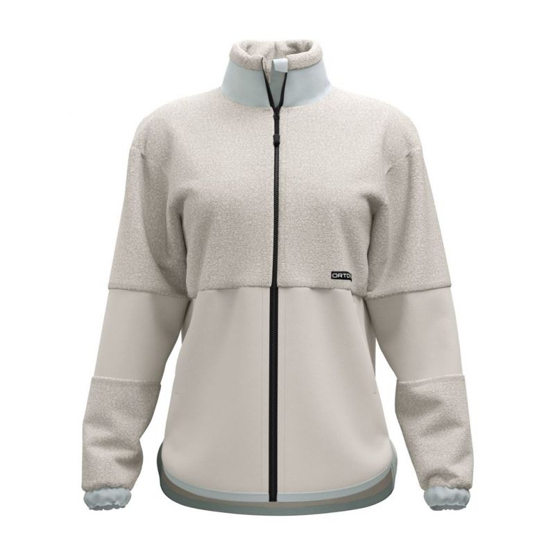 Polaire Ortovox FLEECE TEDDY JACKET W (té blanco) mujer