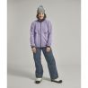 CHAQUETA DE FLEECE TEDDY W white tea