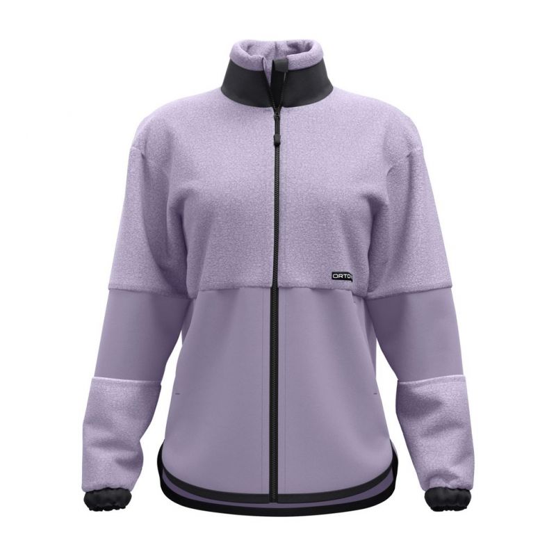 Fleece Ortovox FLEECE TEDDY JACKET W (lush lavender) dam