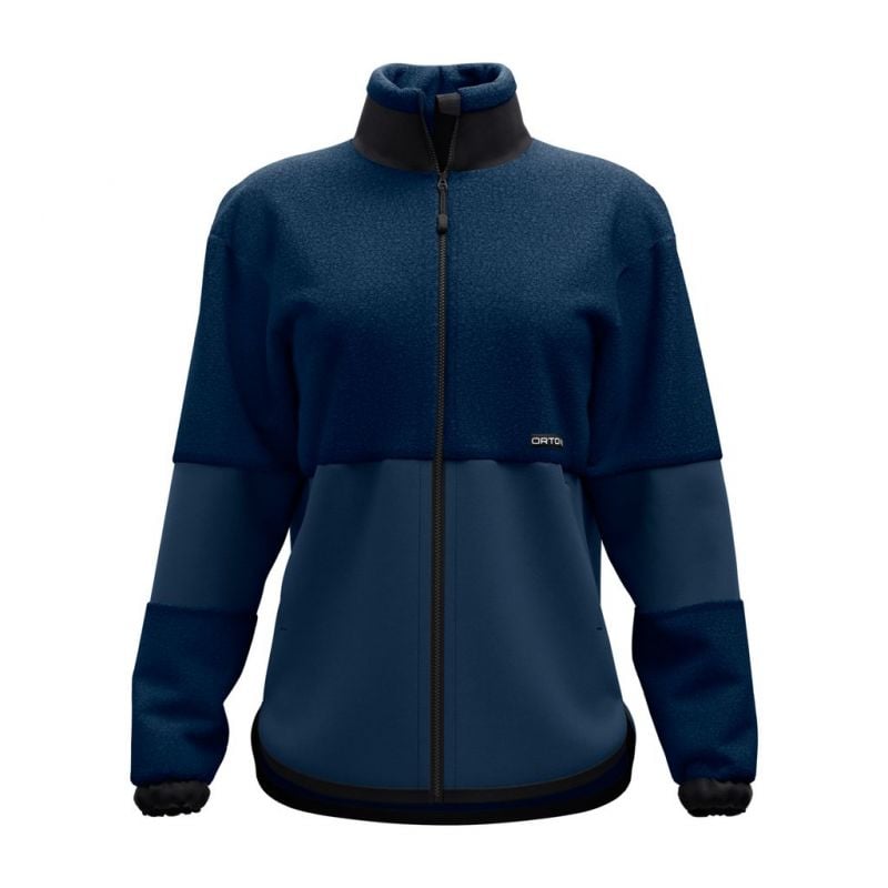 Fleece Ortovox FLEECE TEDDY JACKET W (syvän meri) naisille