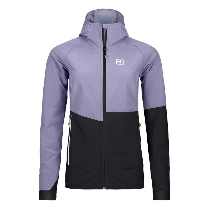 Giacca softshell Ortovox PUNTA BERRINO HOODED JACKET W (lush lavender) Donna