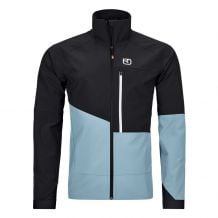 Softshell-takki Ortovox PUNTA BERRINO JACKET M (black raven) Miehet