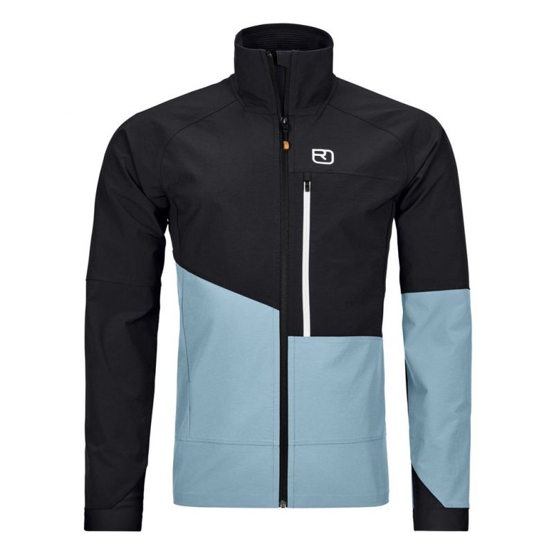 Softshell-jakke Ortovox PUNTA BERRINO JACKET M (black raven) Menn